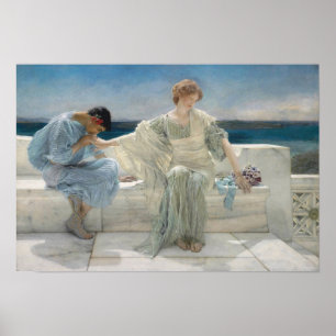 Poster Não me pergunte mais por Sir Lawrence Alma-Tadema