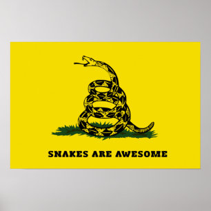 Pôster Não me pise na paródia da bandeira
