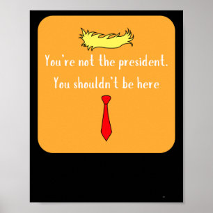Poster Não O Presidente