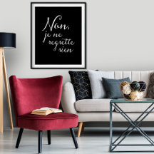 Não olhe para trás - Não lamenta a inspiração fran