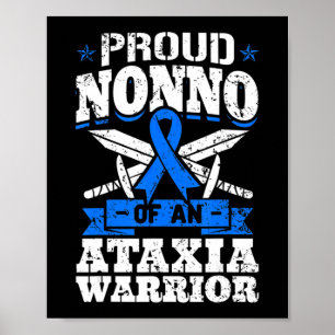 Poster Não Orgulho De Um Guerreiro Ataxia Dystaxia Awaren