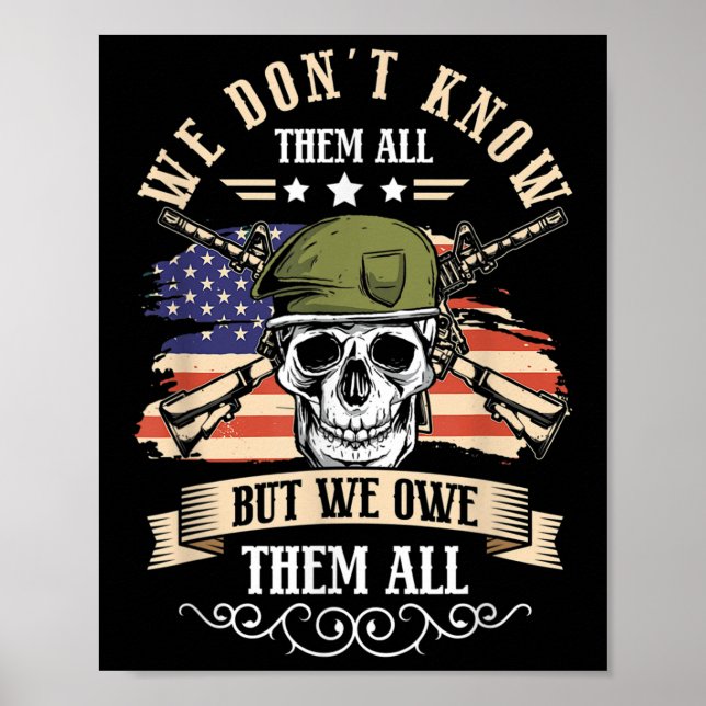 Poster Não os conhecemos a todos, mas devemos a todos (Frente)