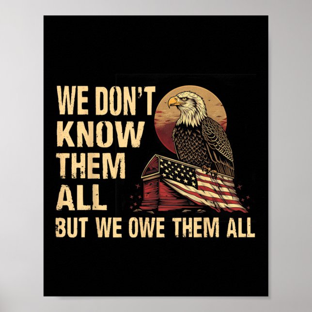 Poster Não os conhecemos a todos, mas devemos a todos (Frente)