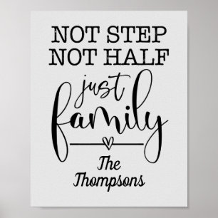 Poster Não Passo Não Metade Apenas Família