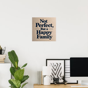 Poster Não Perfeito, Mas uma Família Feliz
