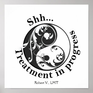 Pôster Não perturbar o sinal da porta