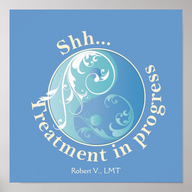 Pôster Não perturbar o sinal da porta (Frente)