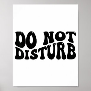 Poster Não Perturbe