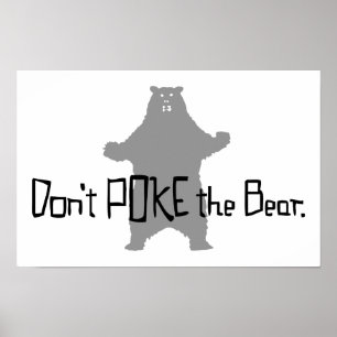 Poster Não pique o URSO