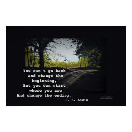 PÔSTER NÃO PODE VOLTAR A C.S.LEWIS