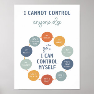 Poster Não Posso Controlar Qualquer Outro Conselheiro Pos