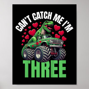 Poster Não posso me pegar 3 - Aniversário 3 Crianças Mons