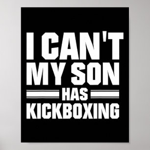 Poster Não posso, meu filho tem kickboxing