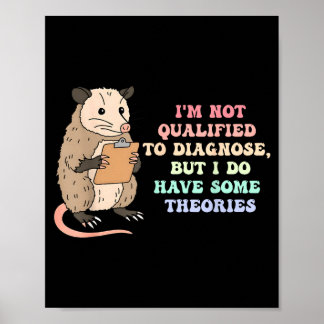 Poster Não qualificado para diagnosticar psicologia sarcá