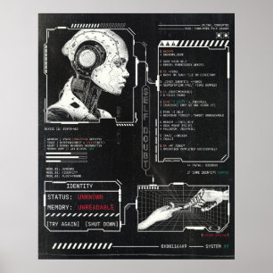 Poster Não reconhecido - Design de Streetwear de Techno-B