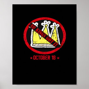 Poster Não Reis Estilo Clássico Criativo