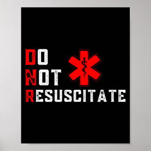 Poster Não Ressuscitar Assinado Dnr
