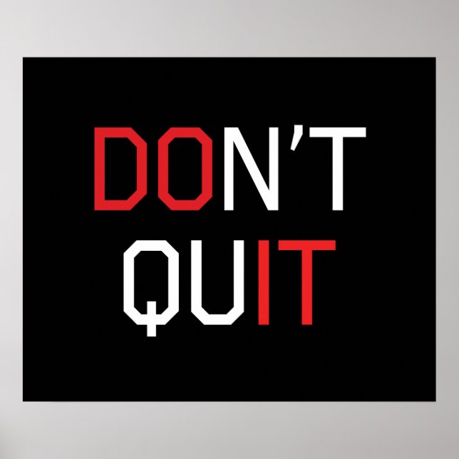 Poster Não Sair (Frente)