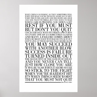 Poster Não Sair por John Greenleaf Whittier