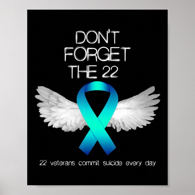 Poster Não se esqueçam dos 22 Veteranos do SSPT (Frente)