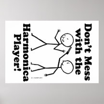 Não se meta com o jogador da Harmonica