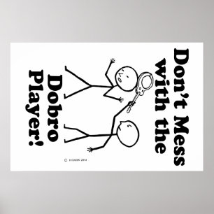 Pôster Não se meta com o jogador dobro