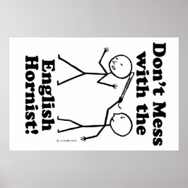 Pôster Não se meta com o monstro inglês