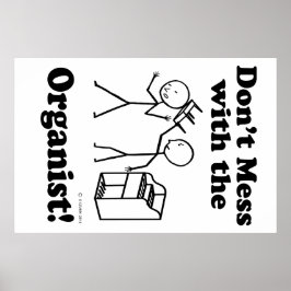 Pôster Não se meta com o organizador