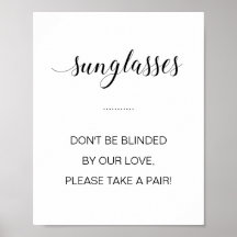 Não seja cego por nossos óculos de sol