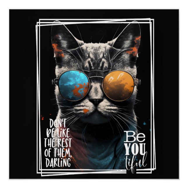 Pôster Não seja como se o resto deles fosse tão bonito! (Frente)