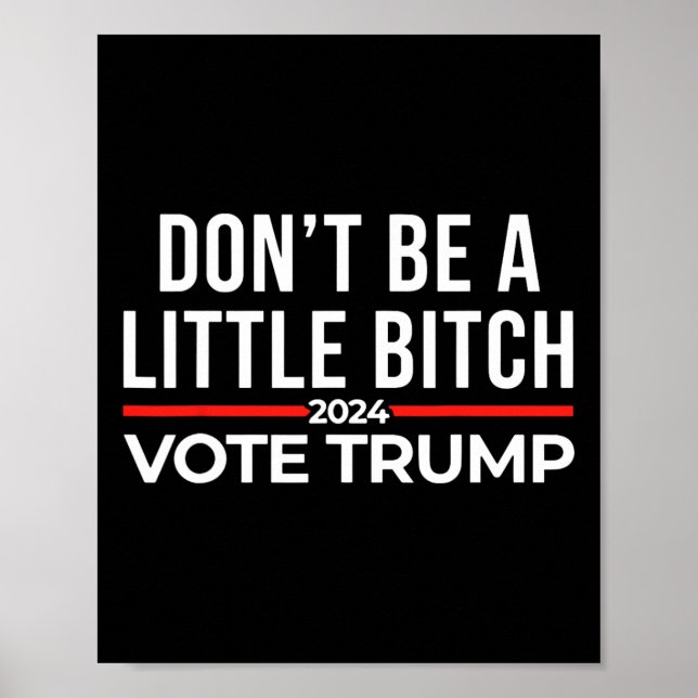 Poster Não seja um pouco viciado em 2024 (Frente)
