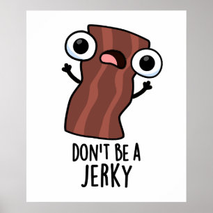 Poster Não seja um trocadilho Comida engraçado