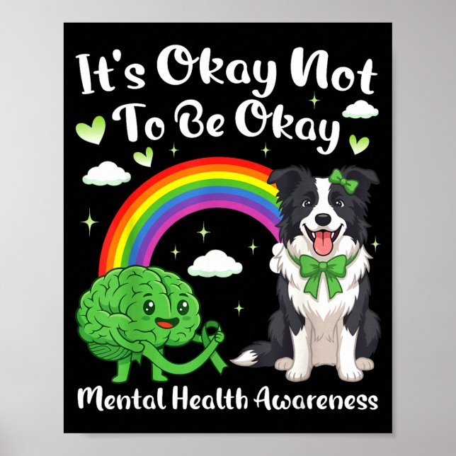 Poster Não ser cão de fronteira de conscientização sobre  (Frente)