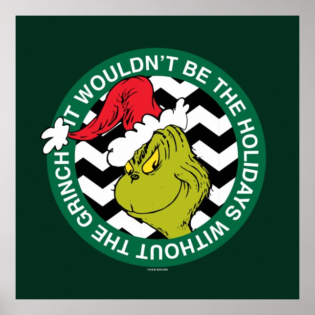 Poster Não Seriam as Férias sem o Grinch (Frente)