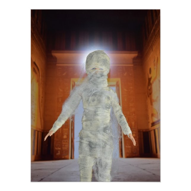 Pôster Não sou anjo. A múmia no Egito. Dia das Bruxas (Frente)