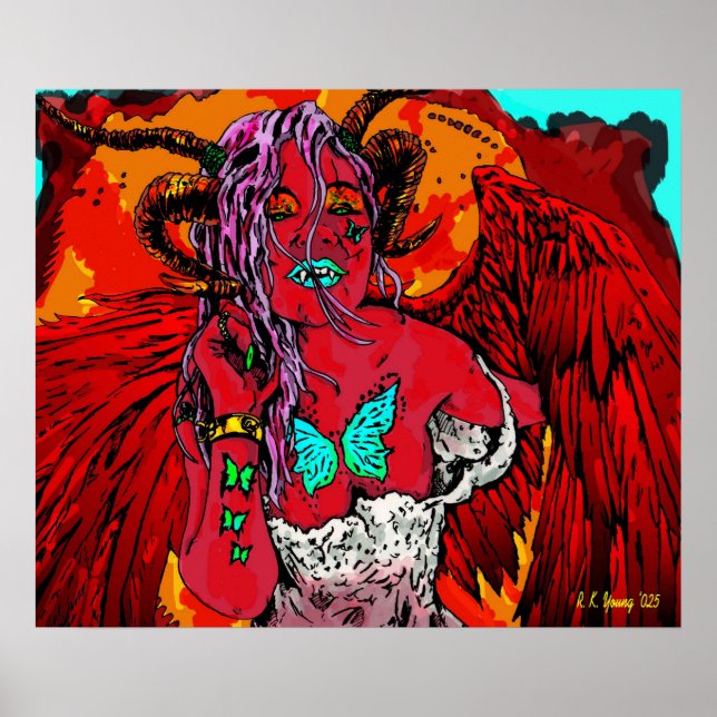 Poster Não sou Anjo: Estou Livre Hoje à Noite (Frente)