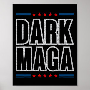 Poster Não sou apenas Mega, sou Dark Mega Trump Eleições