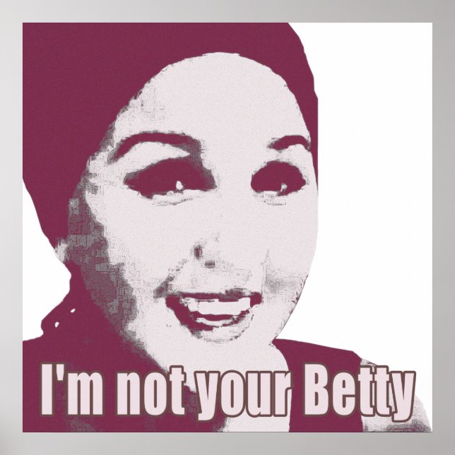 Poster Não Sua Betty Sweet (Frente)
