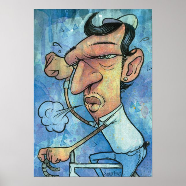 Pôster Não sue (Frente)