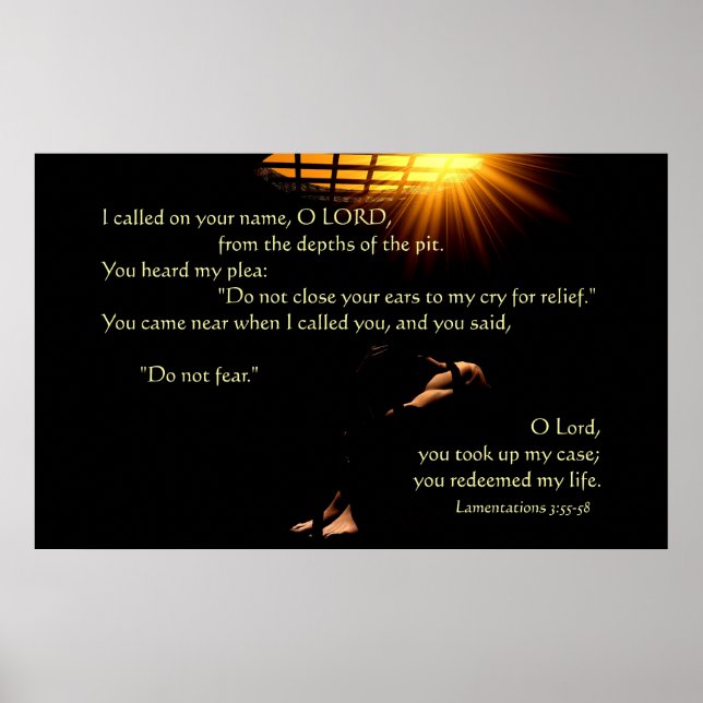 Pôster Não tenha medo (Frente)