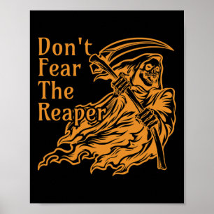 Poster Não tenha medo da morte gótica da morte da morte d