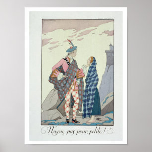 Pôster Não tenha nenhum medo, o pequeno! 1922 (impressã