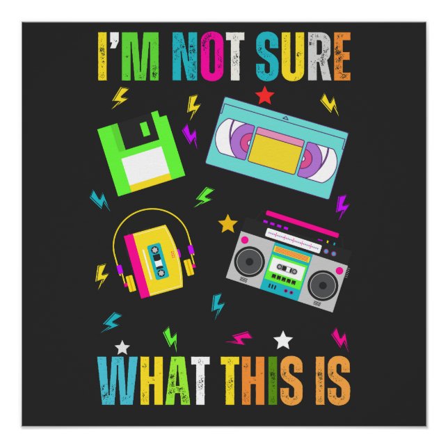 Pôster Não Tenho Certeza Do Que São Homens Mulheres Aos 7 (Frente)