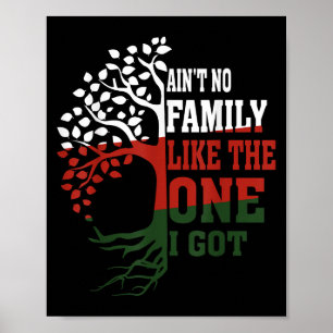 Poster Não Tenho Família Como A Que Tenho.