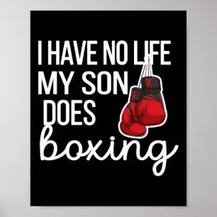 Poster Não Tenho Vida Engraçada Boxando Mãe Boxando Mãe M
