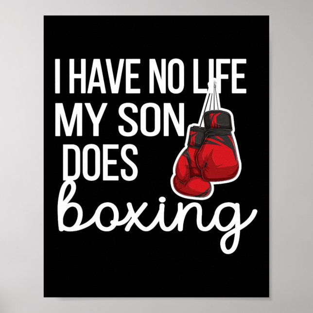 Poster Não Tenho Vida Engraçada Boxando Mãe Boxando Mãe M (Frente)