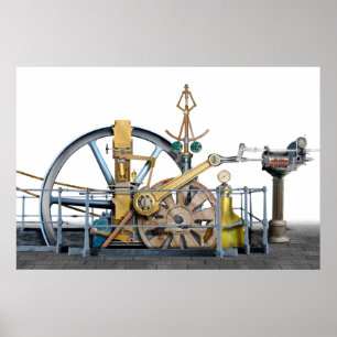 Poster Não uma máquina do vapor…