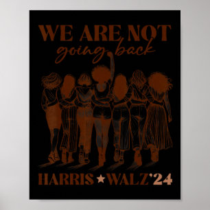 Poster Não Vai Voltar A Votar Harris Eleição Democrática