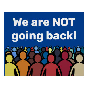 Pôster Não vamos voltar