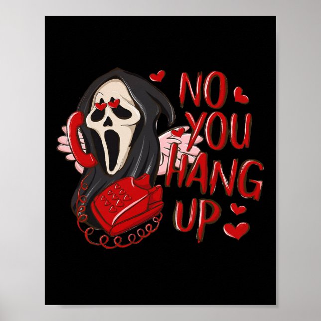 Poster Não, Você Desligou Primeiro Fantasma Chamando Hall (Frente)